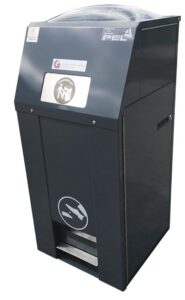 PEL120SSB-SOLARSTREETBIN™ LITTER BINS INSTALLED IN GALWAY CITY