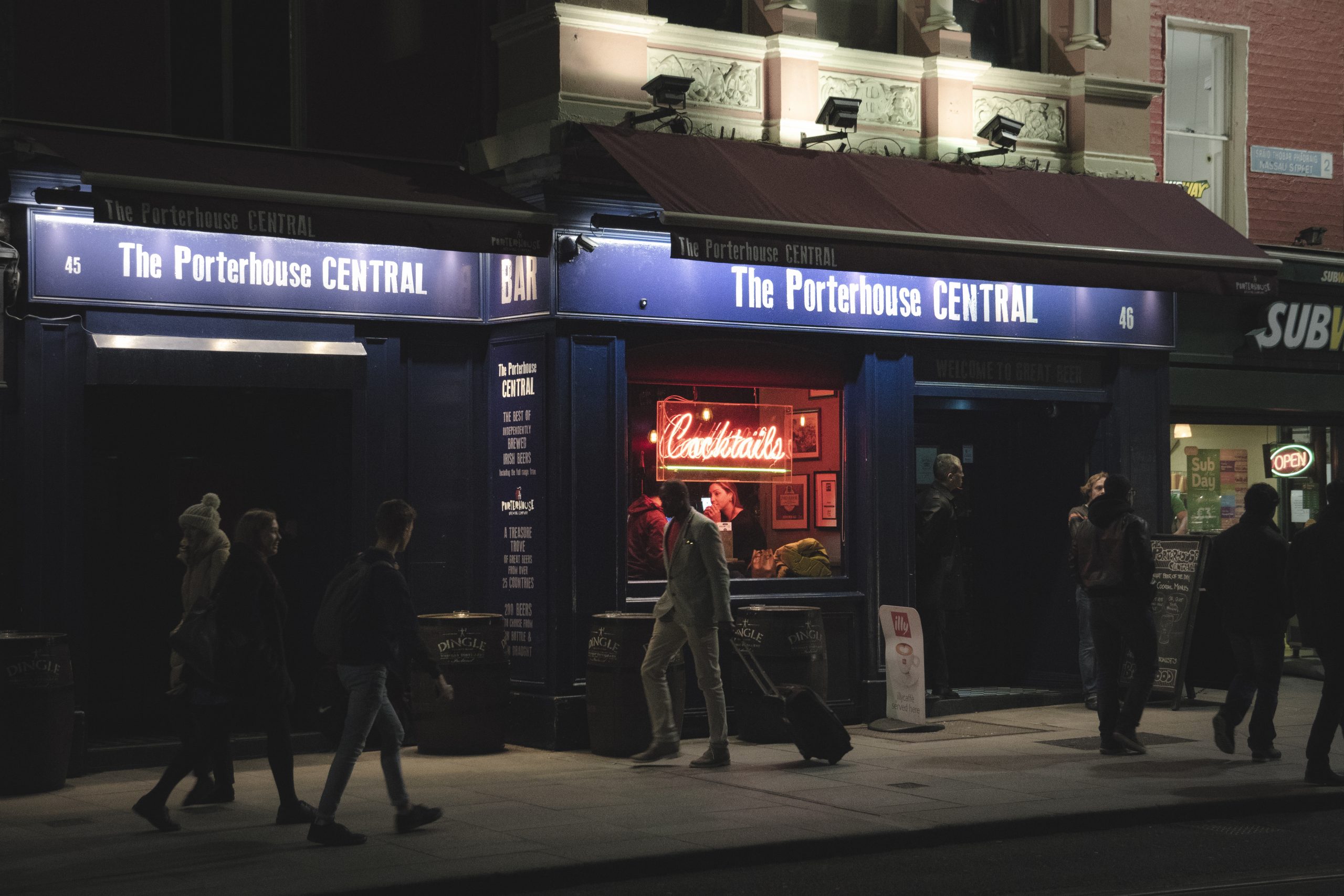 The porterhouse central pub bar waste solutions