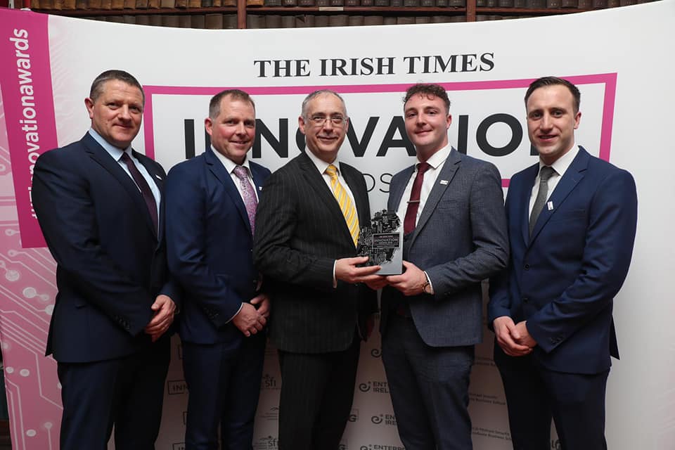 PEL Waste Reduction Equipment CEO Tommy Griffith irish times innovation award