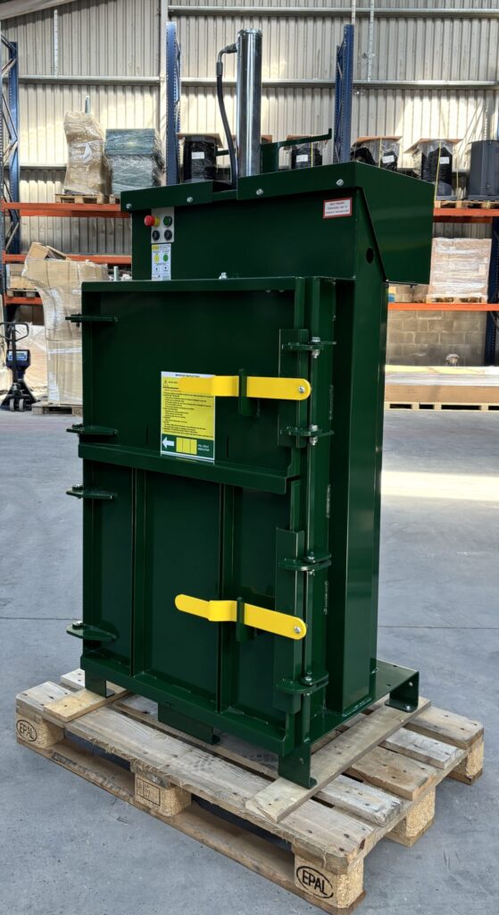 200 baler on palette in warehouse